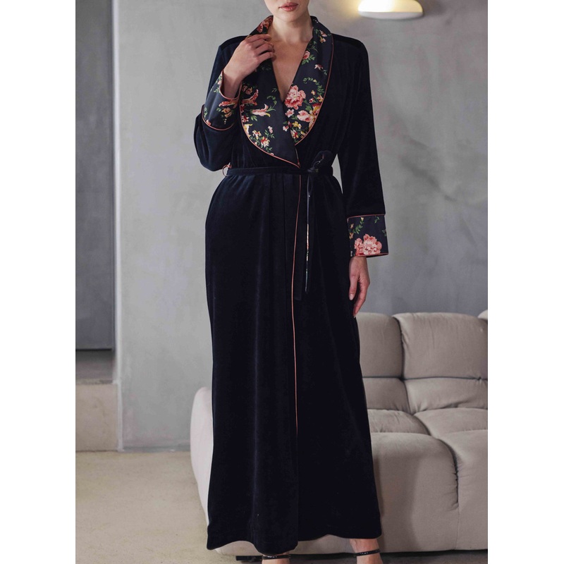 Bernadette Fleur/Buvard Long Robe Fleur/Buvard 2XS
