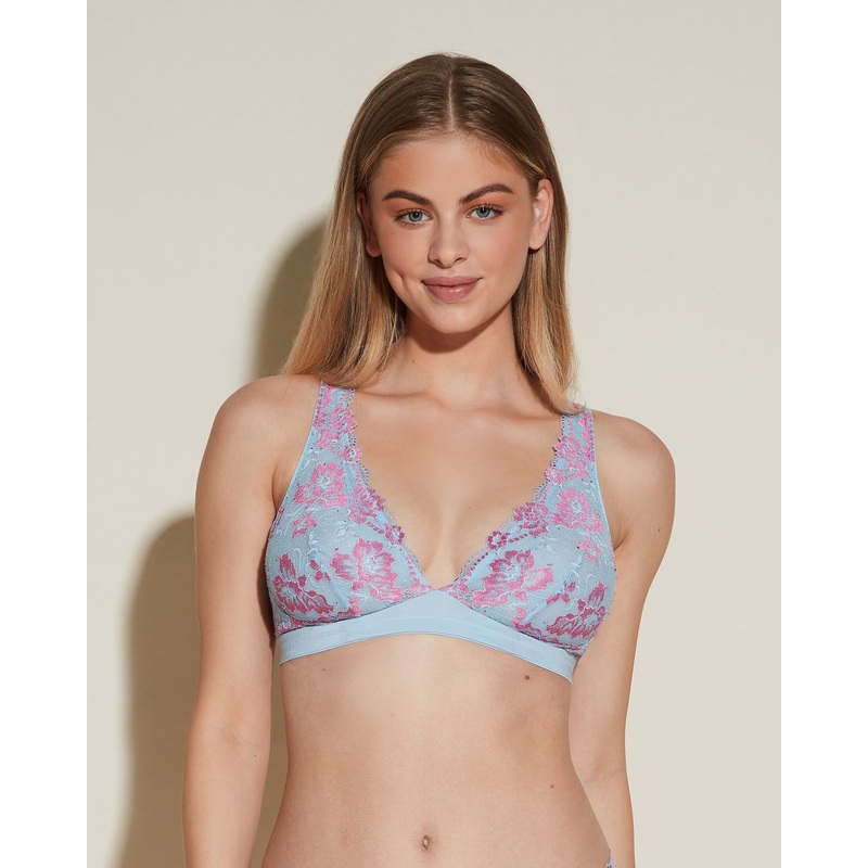 Bralette Aasmani Blue/Rani Pink P