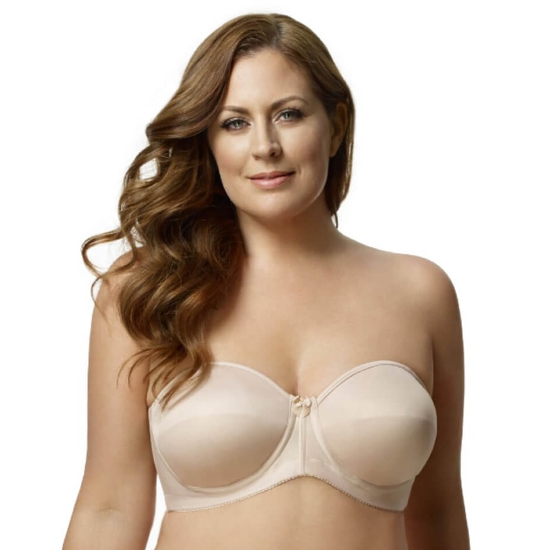 Elila Molded Spacer Underwired Strapless Bra – Nude 34D Nude