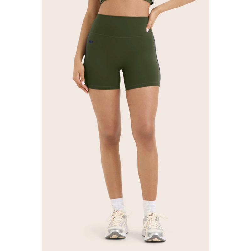 SPORTBODY SPORTY DUO STRIPE SHORTS – OAK Oak XS
