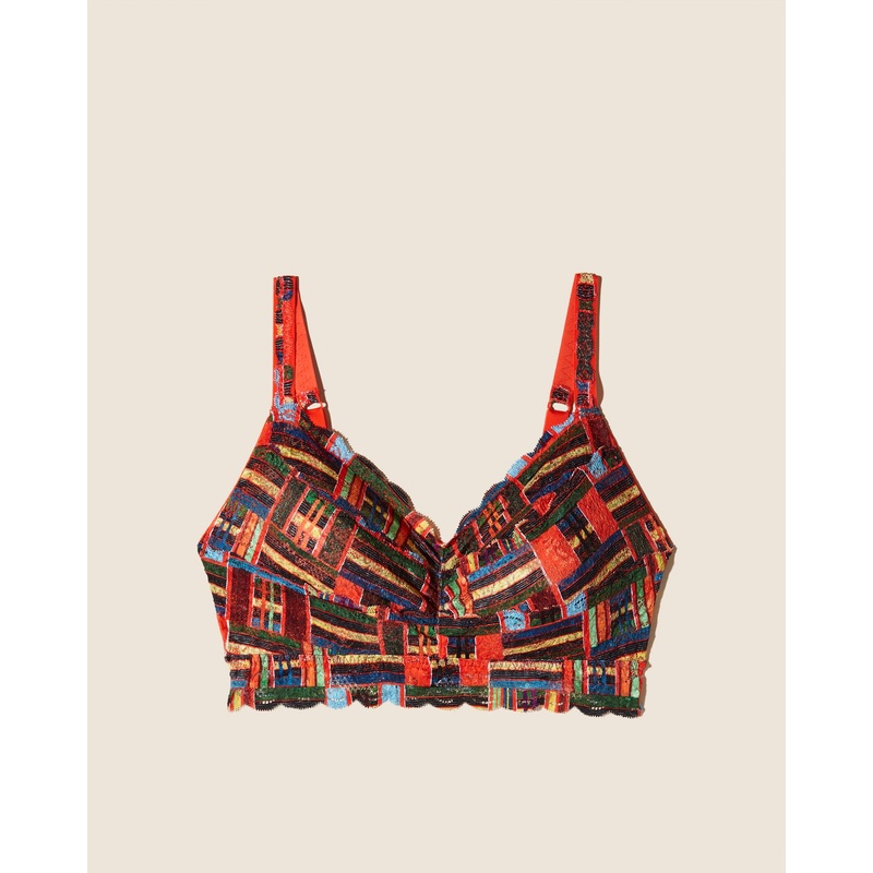 Bralette Sweetie Extended Kente 1X