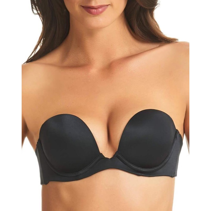 Finelines Refined 6-way Low Cut Strapless Bra – Black 32A