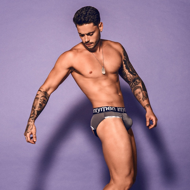 Intymen INE018 Swinger Jockstrap Small Grey