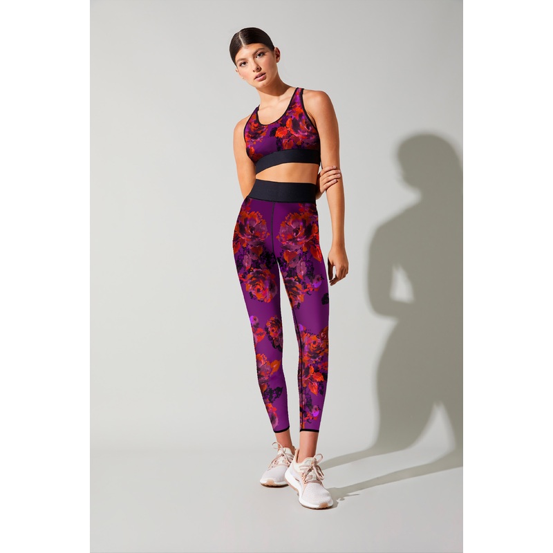 OSIRIA ROSE ULTRA HIGH LEGGING Crimson/Amethyst XS