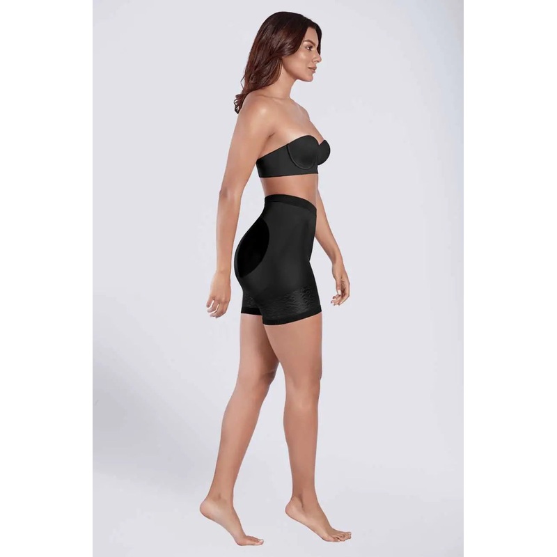 SHAPERLOVE Butt Lift Thigh Slimmer Black S