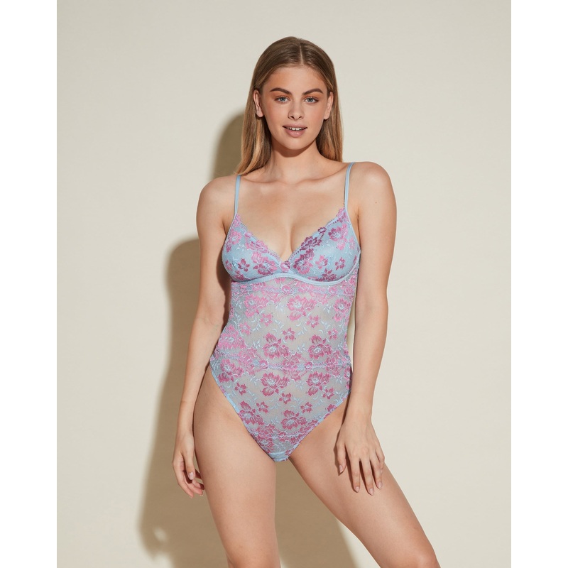 Body Aasmani Blue/Rani Pink S