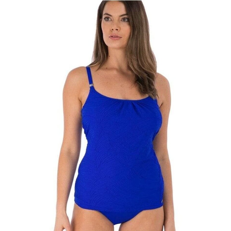 Fantasie Swim Ottawa Underwire Scoop Neck Tankini – Pacific 32D Pacific