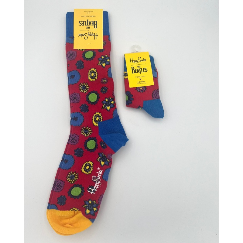 Rock Band Flowers Socks – Unisex Adult And Kids Sizes Unisex: W 10-12 1/2 – M 10-13