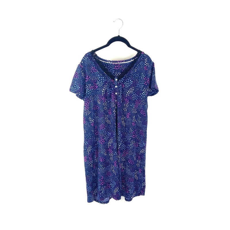 Star and Heart Printed Nightgown – Small