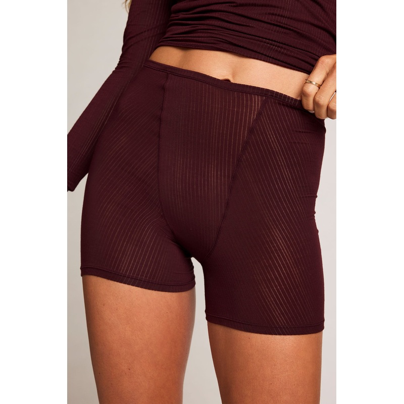 Whipped Boxer in Garnet XS Garnet Single