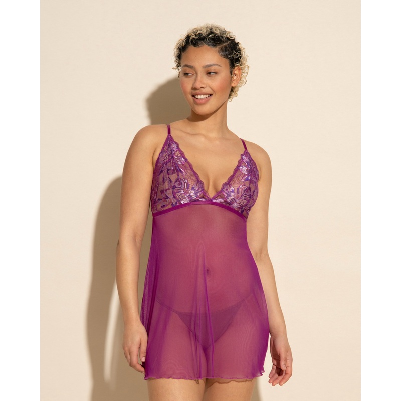 Chemise Swiss Beet/Violette S