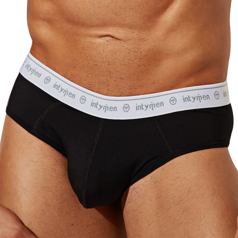 Intymen INJ088 Stretchy Comfy Brief Small Black