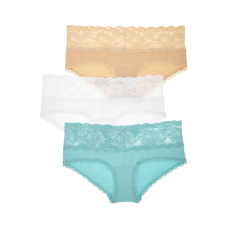 Lot De Shortys De Maternit Blue Capri Blush White S