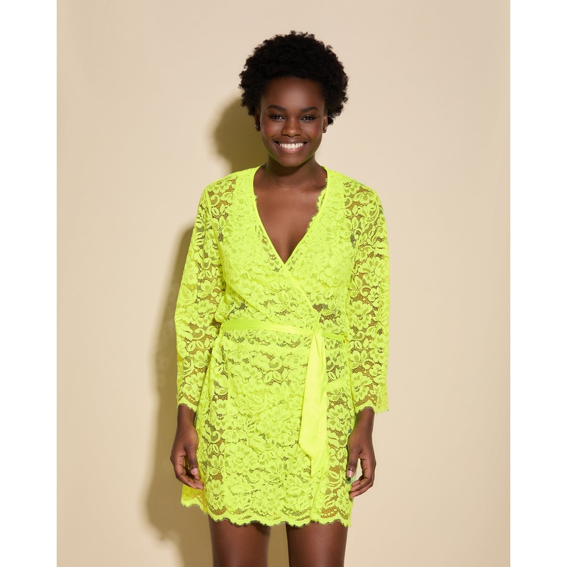 Vestaglia Neon Yellow S