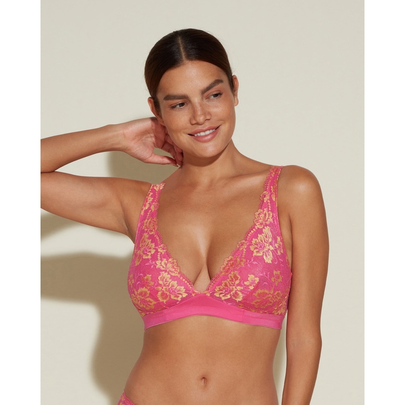 Bralette Rani Pink /Gold P