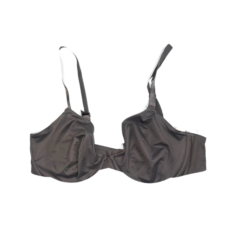 Dark Gray Full-Coverage Underwire Bra- 36B