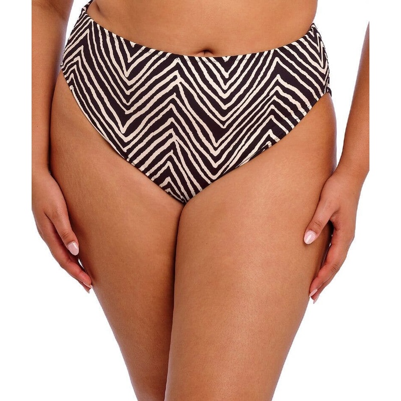Elomi Swim Fiji Falls Mid Rise Bikini Brief – Black 8