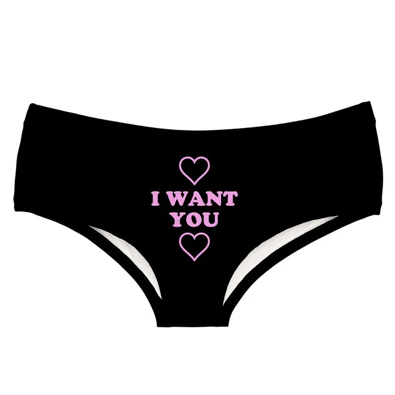 I Want You Panty One Size