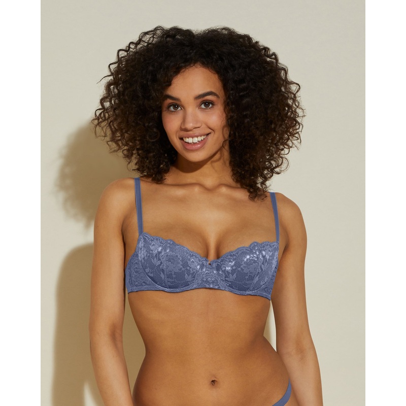 Soutien-Gorge Poussoir Pushie Luzerne Blue 75A