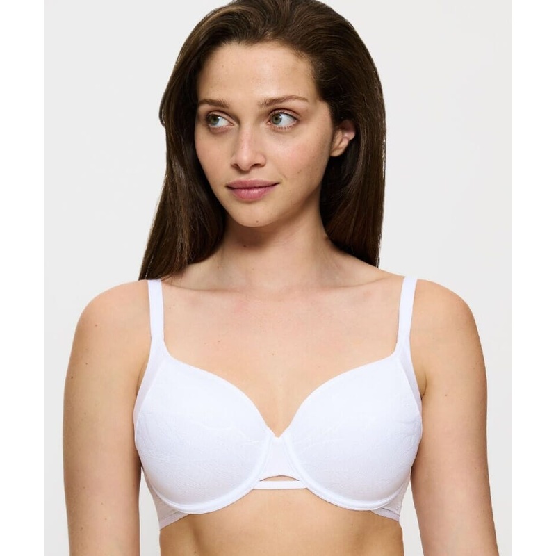 Triumph Airy Sensation Spacer T-Shirt Bra – White 32B