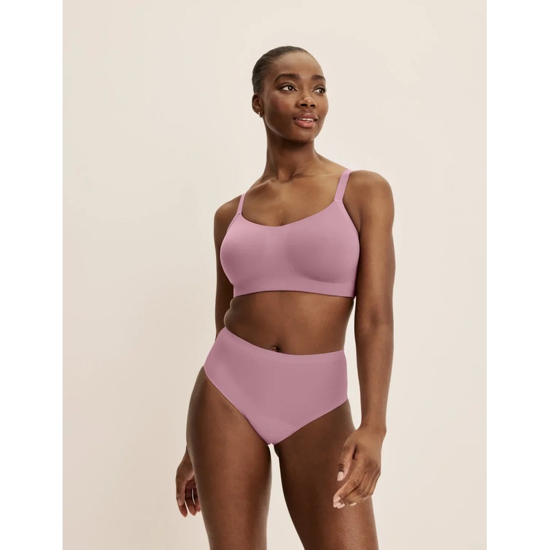 Ultra Leakproof Zones+ High Rise Dusty Pink XS
