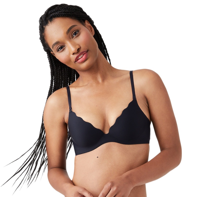B.Wow’d Underwire Push-Up Bra – 958287 BLACK 32A