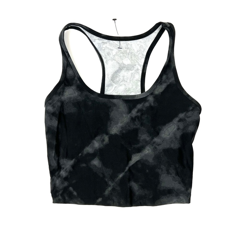 Black and Gray Marble Print Top – Small