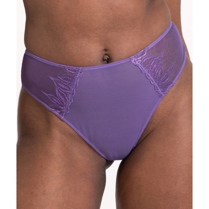 Curvy Kate Flare Deep Thong – Amethyst Purple 6