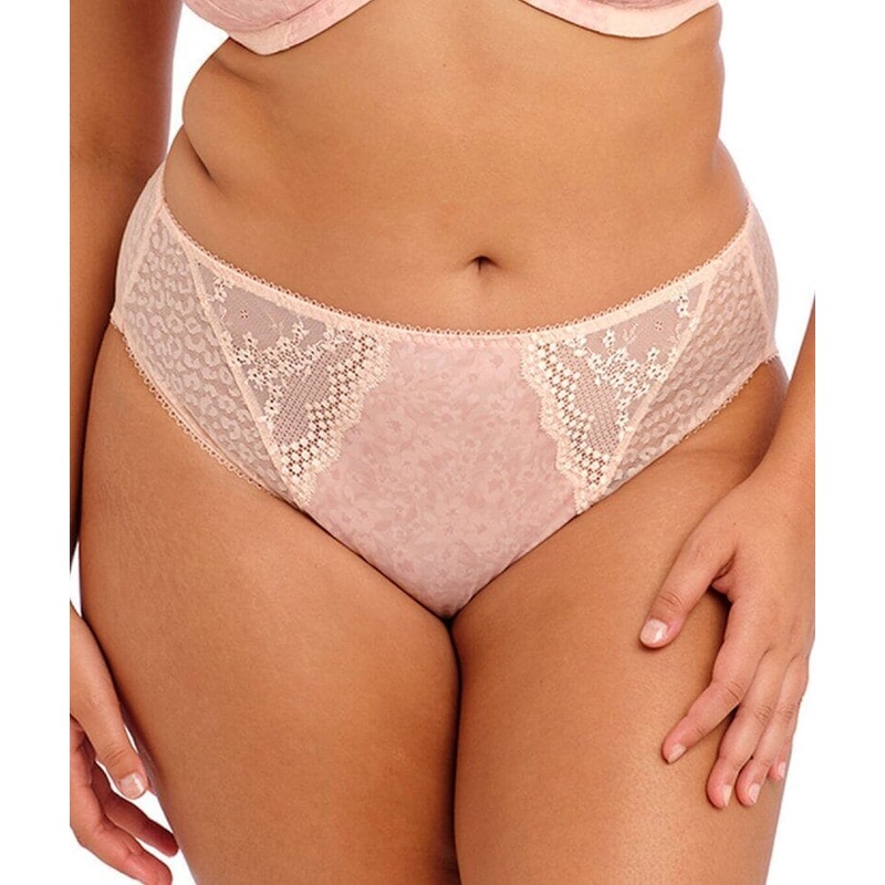 Elomi Lucie High Leg Brief – Pale Blush M