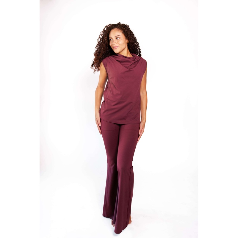 Goddess Tank – Maroon 2XS