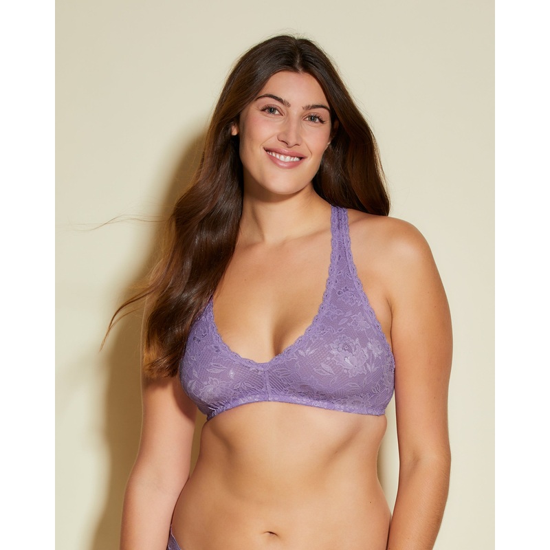 Beauty Racie Racerback Bralette Himalayan Sky S