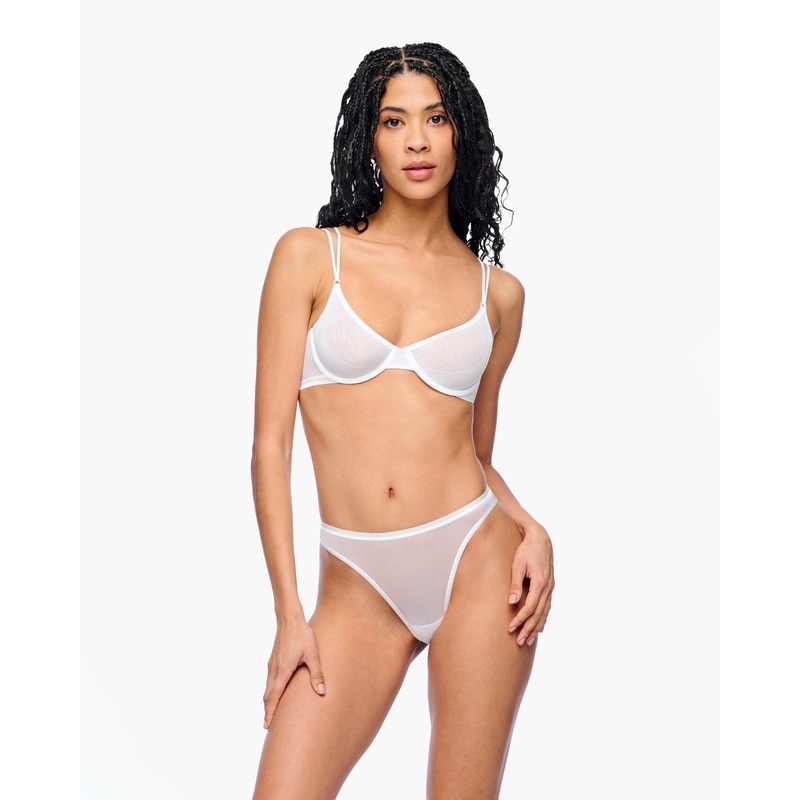 Klassischer Tanga Weiss S/M