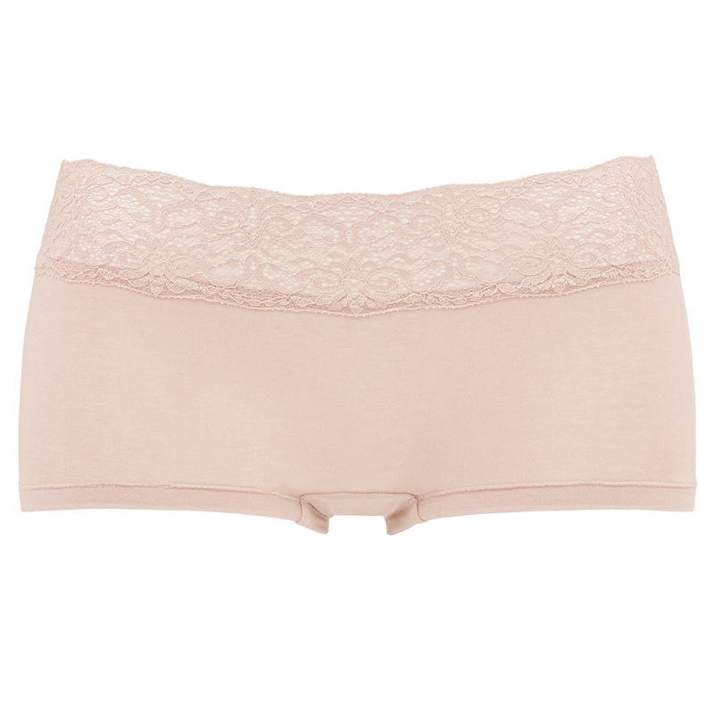 Lace Low-Waist Boyshort M (US S) Black2
