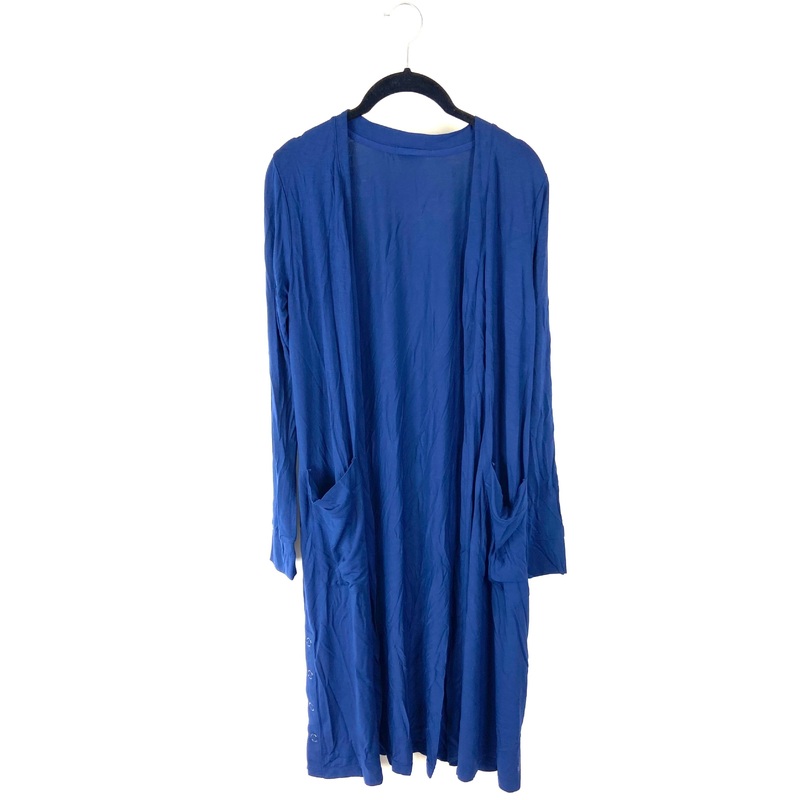 Navy Blue Long Cardigan – Small