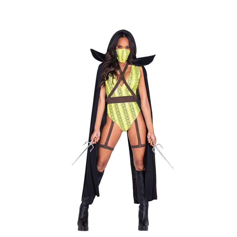 4pc Desert Combat Ninja Small Black/Yellow