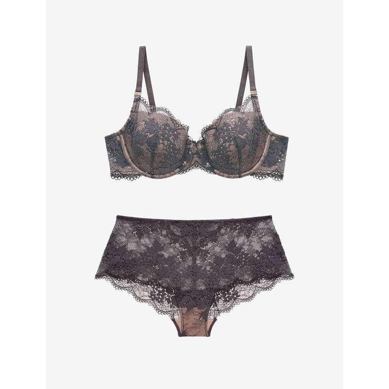 All Day Lace T-Shirt Bra + Cheeky Set