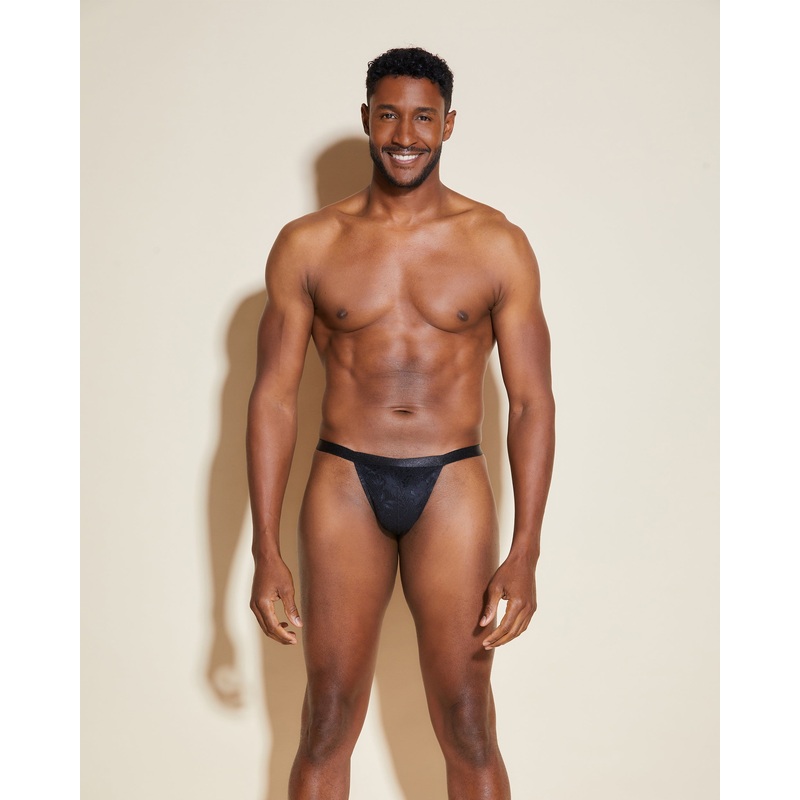 Italian Thong Black S