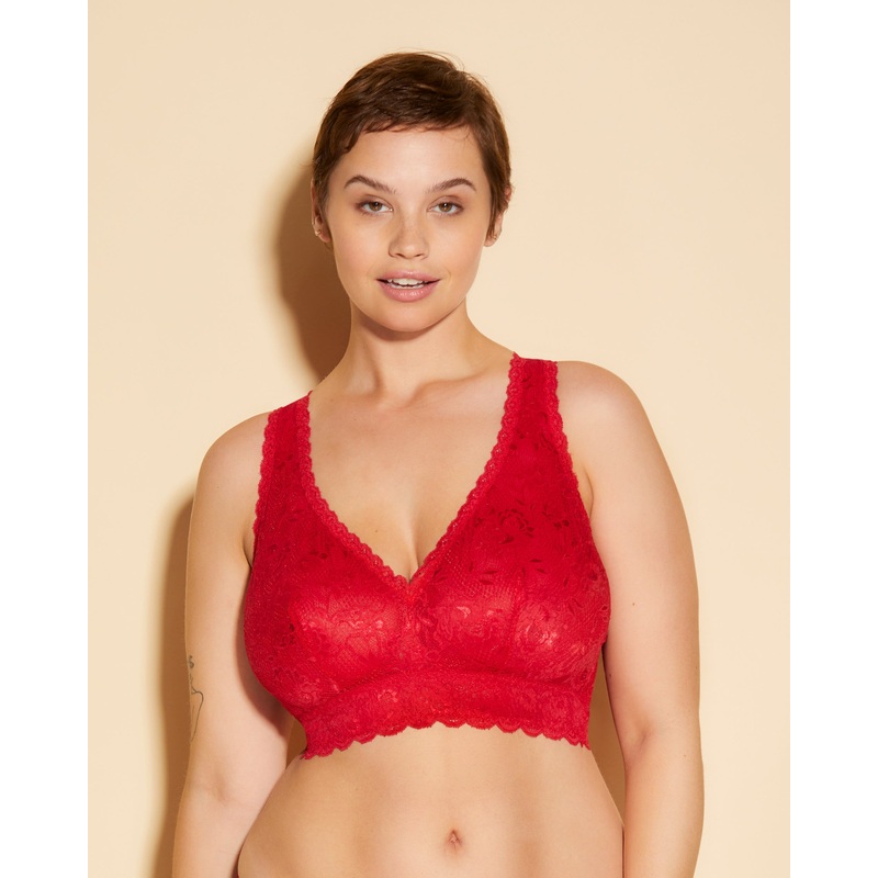 Bralette De Espalda Cruzada Racie Super Curvy Mystic Red XS