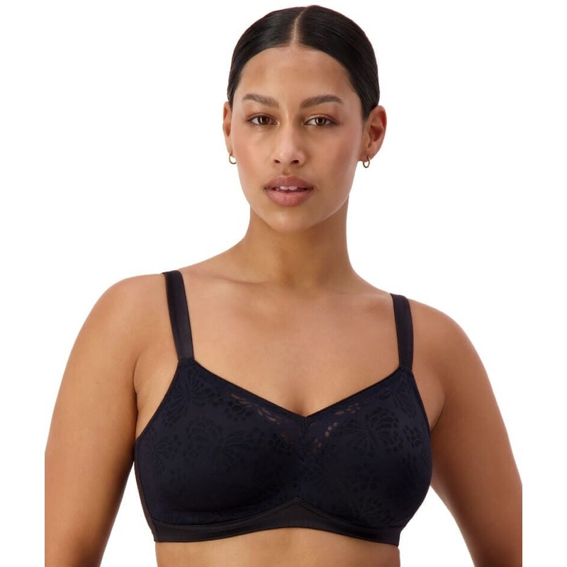 Triumph Lacy Minimiser Wire-free Bra – Black 32D