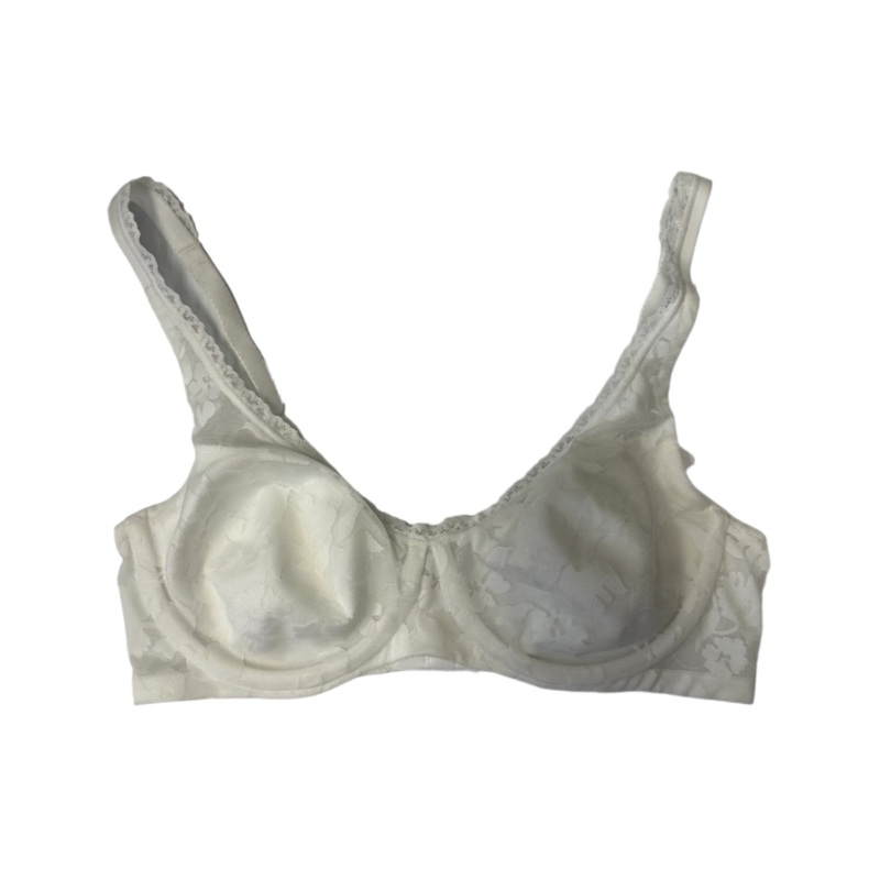 White Floral Underwire Multi Wear Strap Bra – 34C