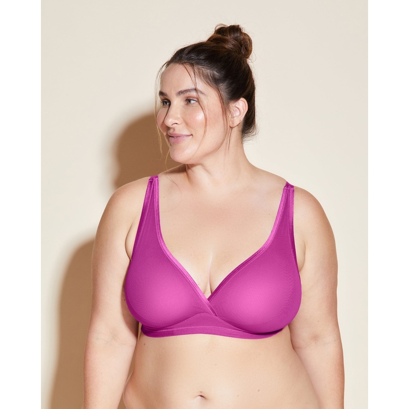 Bralette Extended Cape Fuchsia 1X