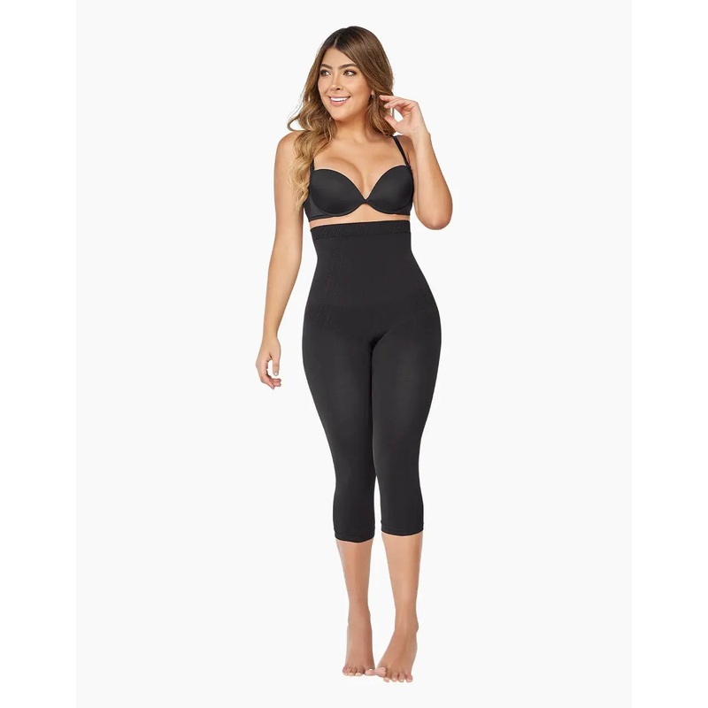 CURVEEZ Capri Leggings Comfort Evolution Black S
