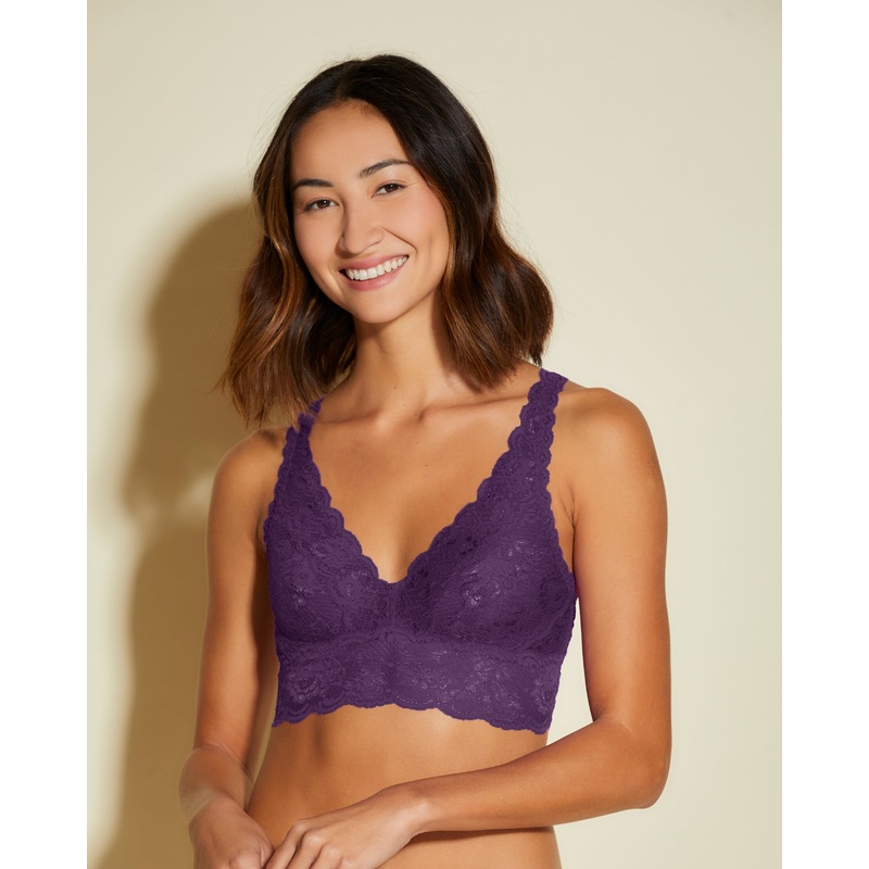 Petite Plungie Bralette Zaadi Purple PS
