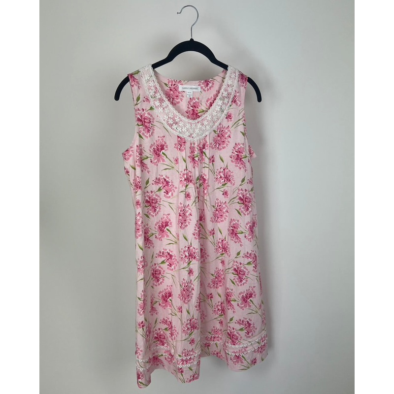 Pink Floral Nightgown – Size 4