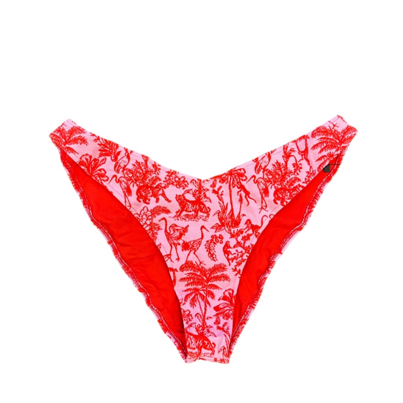 Pink & Red High Cut Bikini Bottom – Extra Extra Extra Large