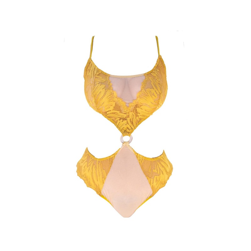 Atlantis Sun Coral Mother of Pearl Ring Bodysuit XS