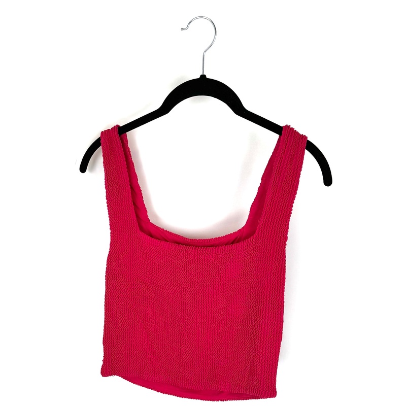 Bright Pink Texture Top – Size 4/6
