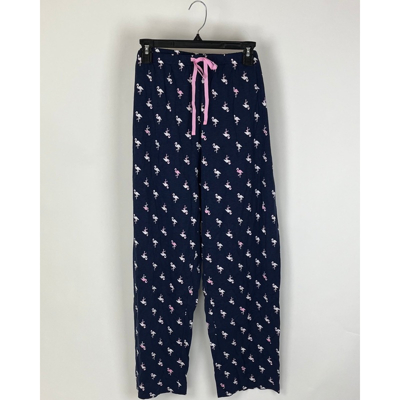 Flamingo Print Pajama Pants – Small Small