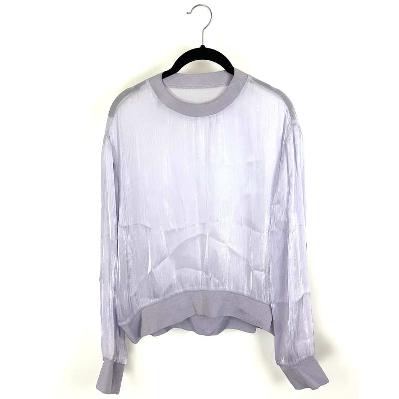 Purple Iridescent Blouse – Size 2/4