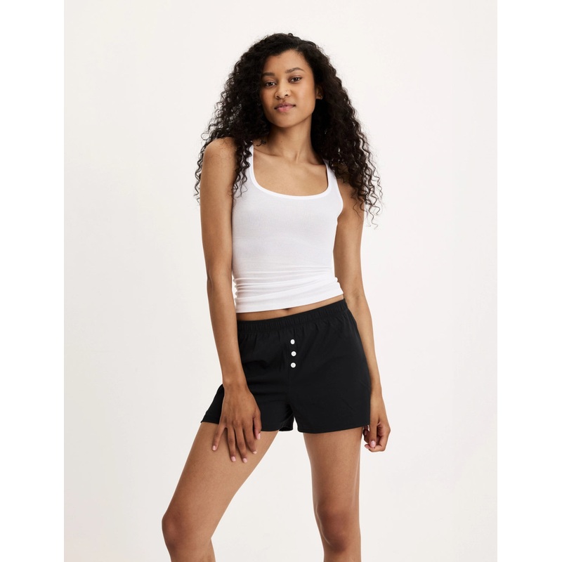 Teen Super Leakproof Sleepover Boxer Black XXS